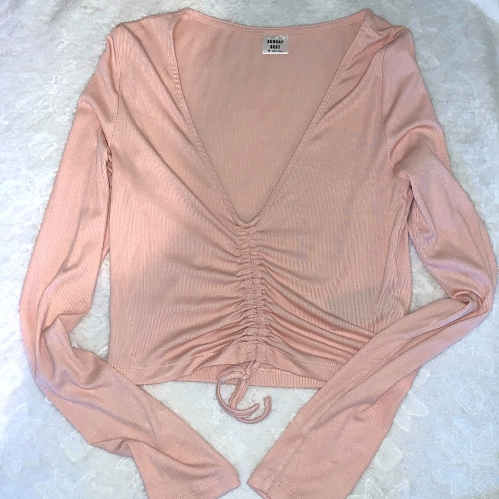 Sunday best crop top